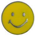 Happy Face Lapel Pin
